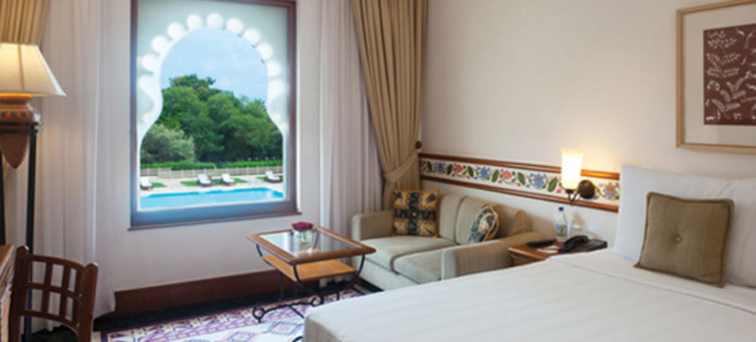 Trident Udaipur Otel Dış mekan fotoğraf A room at the hotel
